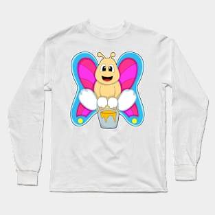 Butterfly with Honey Long Sleeve T-Shirt